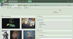 Desktop Screenshot of dan7e87.deviantart.com
