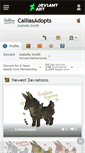Mobile Screenshot of calliasadopts.deviantart.com