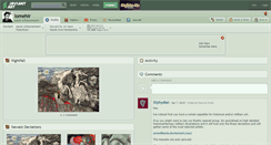 Desktop Screenshot of lomehir.deviantart.com