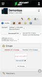 Mobile Screenshot of demonkaa.deviantart.com