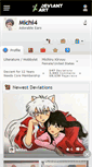 Mobile Screenshot of michi4.deviantart.com