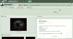 Desktop Screenshot of dreamorphosis.deviantart.com