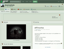 Tablet Screenshot of dreamorphosis.deviantart.com