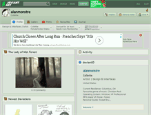 Tablet Screenshot of alanmonstre.deviantart.com