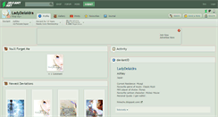 Desktop Screenshot of ladydelaidra.deviantart.com