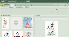 Desktop Screenshot of jiyu-djou.deviantart.com