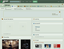 Tablet Screenshot of luisroyo.deviantart.com