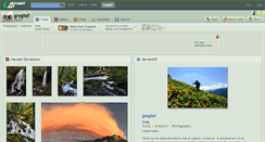 Desktop Screenshot of greglief.deviantart.com