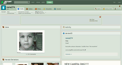 Desktop Screenshot of nona274.deviantart.com