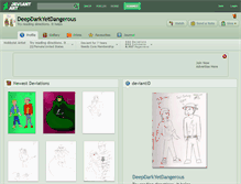 Tablet Screenshot of deepdarkyetdangerous.deviantart.com