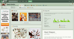 Desktop Screenshot of okami-world.deviantart.com
