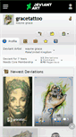 Mobile Screenshot of gracetattoo.deviantart.com