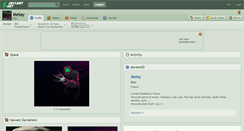 Desktop Screenshot of metay.deviantart.com