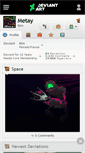 Mobile Screenshot of metay.deviantart.com