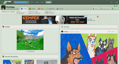 Desktop Screenshot of kirepapa.deviantart.com