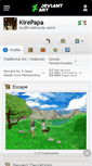 Mobile Screenshot of kirepapa.deviantart.com