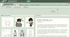 Desktop Screenshot of hateshinai-kaisou.deviantart.com