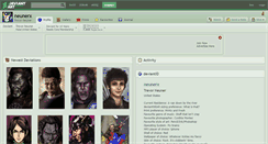 Desktop Screenshot of neunerx.deviantart.com