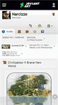 Mobile Screenshot of narcizze.deviantart.com