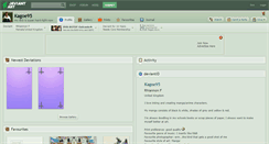 Desktop Screenshot of kagoe95.deviantart.com