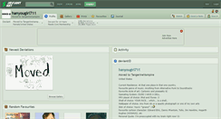 Desktop Screenshot of hanyougirl711.deviantart.com