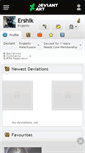 Mobile Screenshot of ershik.deviantart.com