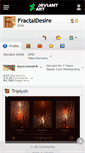 Mobile Screenshot of fractaldesire.deviantart.com