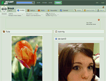 Tablet Screenshot of brouk.deviantart.com