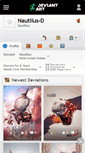 Mobile Screenshot of nautilus-d.deviantart.com