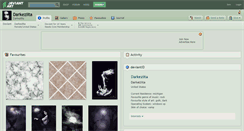 Desktop Screenshot of darkeziita.deviantart.com