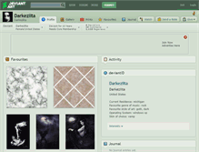 Tablet Screenshot of darkeziita.deviantart.com