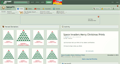 Desktop Screenshot of hence72.deviantart.com