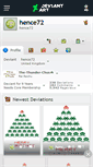 Mobile Screenshot of hence72.deviantart.com