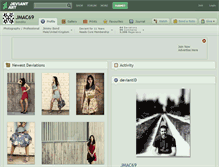 Tablet Screenshot of jmac69.deviantart.com