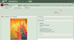 Desktop Screenshot of dris186.deviantart.com