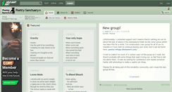 Desktop Screenshot of poetry-sanctuary.deviantart.com