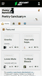 Mobile Screenshot of poetry-sanctuary.deviantart.com
