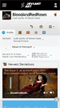 Mobile Screenshot of bloodandredroses.deviantart.com
