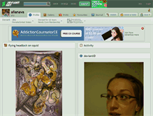 Tablet Screenshot of alianava.deviantart.com