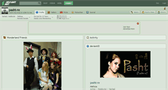 Desktop Screenshot of pasht-re.deviantart.com