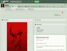 Tablet Screenshot of kilfrit.deviantart.com