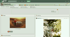 Desktop Screenshot of happykootie.deviantart.com