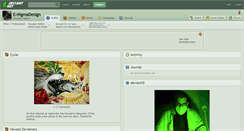 Desktop Screenshot of e-nigmadesign.deviantart.com