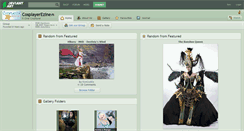 Desktop Screenshot of cosplayerezine.deviantart.com