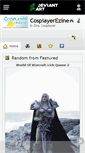 Mobile Screenshot of cosplayerezine.deviantart.com