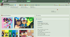 Desktop Screenshot of nellyblaze.deviantart.com