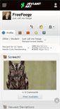 Mobile Screenshot of freefeege.deviantart.com