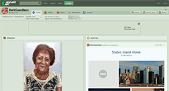 Desktop Screenshot of darkguardiann.deviantart.com