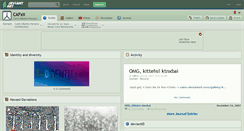 Desktop Screenshot of cafxx.deviantart.com