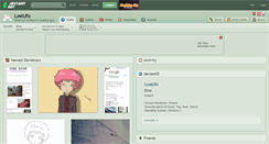 Desktop Screenshot of lostufo.deviantart.com